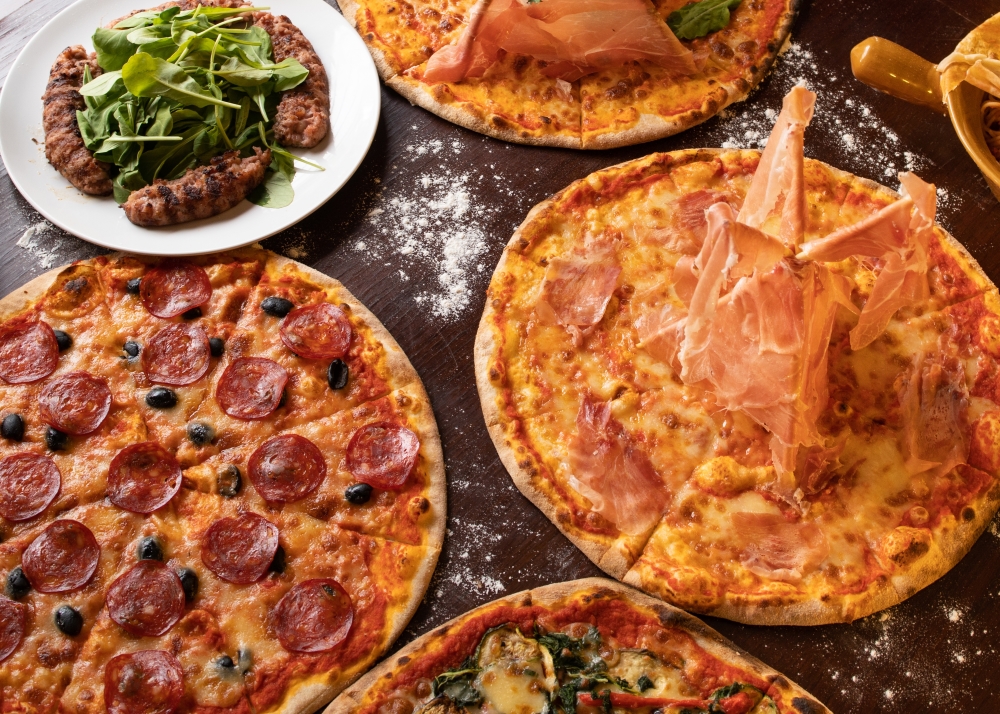 manny and olgas pizzas variety perfect for cherry blossom season